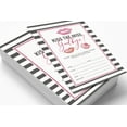 thumbnail image 4 of Inkdotpot 30 Bridal Shower InvitationsStripedWedding Fill-In Style Invites Blank Invites, 4 of 8