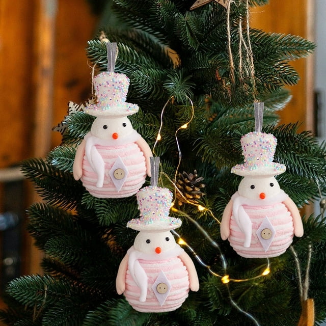 Christmas Decorations Cute Macaron Foam Candy Christmas Tree Pendant