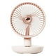 thumbnail image 1 of Ventilador de escritorio Toystoory de 3 velocidades enfriador de aire portátil ajustable Electrodomésticos Rosado, 1 of 6