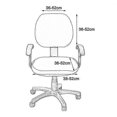 thumbnail image 5 of Computer Office Chair Universal Washable Rotating Chair Slipcovers, 5 of 5