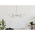 thumbnail image 4 of Living District Rohan 6-Light Polished Nickel Chandelier, 4 of 10