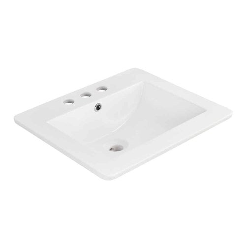 American Imaginations Omni Ceramic 21 Single Bathroom Vanity Top Walmart Com Walmart Com
