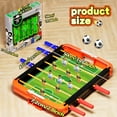 thumbnail image 5 of WEEKEND COME Soccer Board Game for Kids, Portable Mini Table Football, with Two Balls and Score Keeper, Christmas Gifts for Adults Children, Orange, 5 of 6