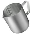 Milk Frothing Pitcher, ENLOY 20 oz Stainless Steel Creamer Frothing