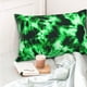 thumbnail image 4 of Fotbe Green Tie Dye Funda de Almohada Decorativa Estilo Occidental, Lujo en Algodón, Fundas para Almohadas King, Cojín Estampado para Decoración del Hogar-14"x20", 4 of 6