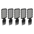 thumbnail image 1 of 5pcs Twist Combs Ergonomic Perm Curling Hair Dreadlocks Twist Combs for Men Hair Styling, 1 of 5