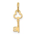 thumbnail image 3 of 14k Yellow Gold Dainty Letter B Initial Name Monogram Necklace Charm Pendant, 3 of 8