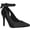 Cool Black, variant on Dellytop Womens Bow Tie Stiletto Ankle Strap High Heels Wedding Dress Pumps Shoes