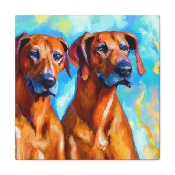 Ridgeback in Fauvism - Canvas
