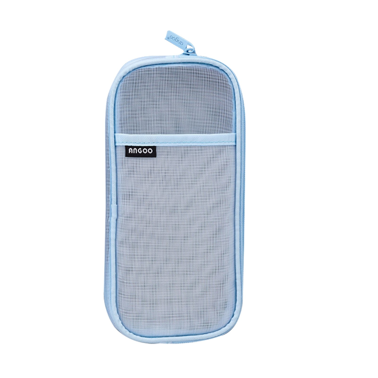 Clear pencil case, transparent zipper pouch @ Mailis Design