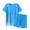 Light Blue, variant on Karoyedx Toddler Girls Athletic Clothes Toddler Boys Sports Outfits Athletic Jersey Shirt Shorts Set Soccer Set Baseball Active Outfit 2Pcs Green Size,2-3 Years