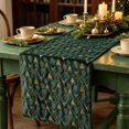 thumbnail image 6 of Qwtwty Christmas Table Runner Decorations, Winter Xmas Table Decorations for Farmhouse Kitchen Dinning Home Party Favors Supplies, 6 of 6