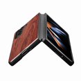 thumbnail image 6 of Nalacover for Samsung Galaxy Z Fold 5 Case, Wooden Patterned Shockproof Luxury Folded Anti-Scratch Camera & Screen Raised Protection Phone Cover for Samsung Z Z Fold5 2023,
Rosewood, 6 of 9