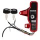 thumbnail image 1 of Outboard Key Switch Panel Ignition Key Switch Box for GX160 Gasoline Engine Control Box Assembly 2‑3KW, 1 of 4