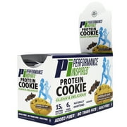 Performance Inspired Nutrition - Protein Cookie - 14G Isolate Proteins - 6G Of Fiber - Gluten Free - No Artificial Ingredients - Chocolate Chip Flavor - 12 Count