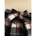 thumbnail image 6 of Toddler Baby Girl Skirt Set 6M 9M 12M 18M 24M 3Y Long Sleeve Ribbed Knit Sweater Shirt Plaid Skirt Fall Winter Dress Outfits with Hat, 6 of 7