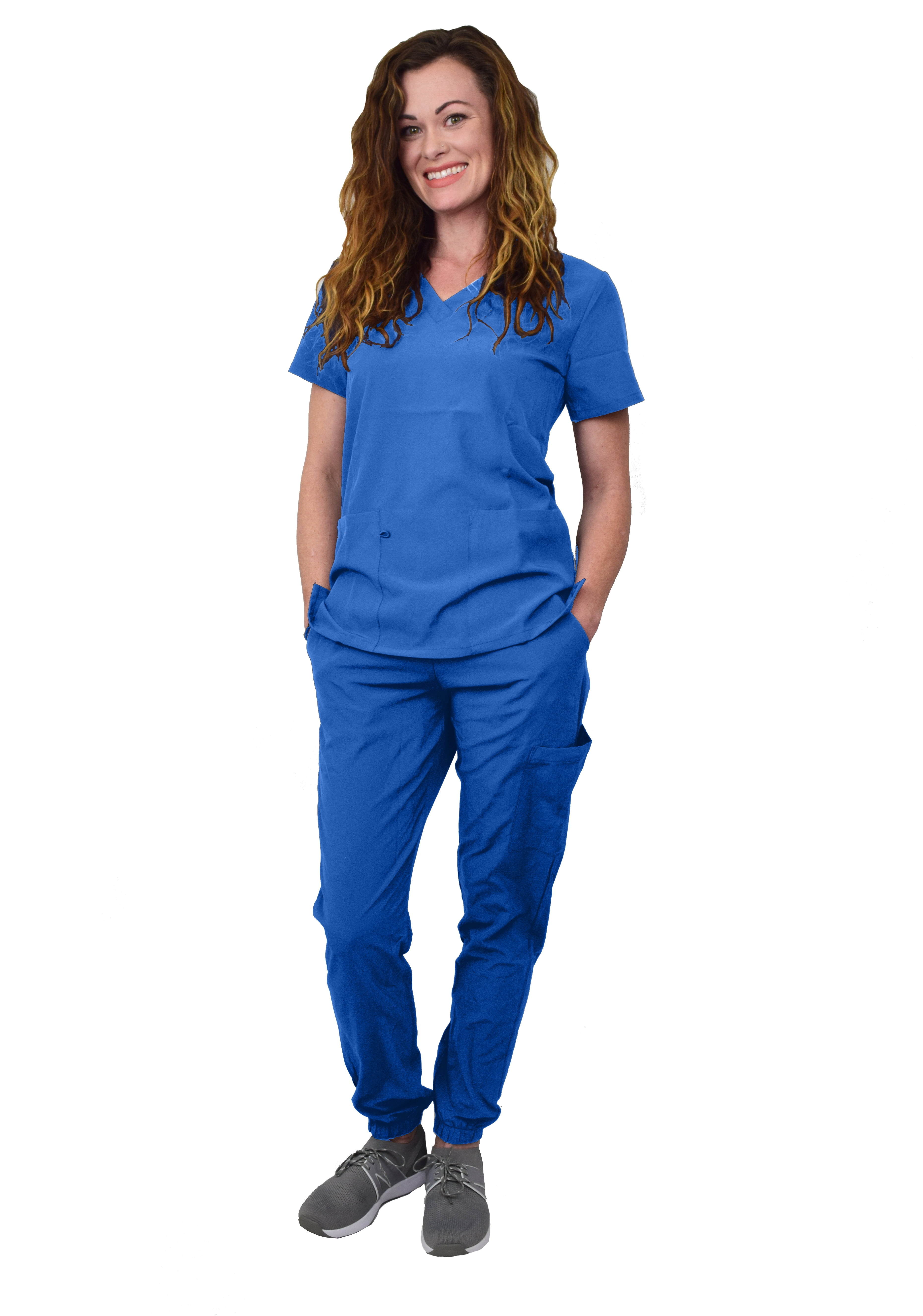 Women's Medical Nursing Jogger Scrub Set GT 4FLEX Top and Pant