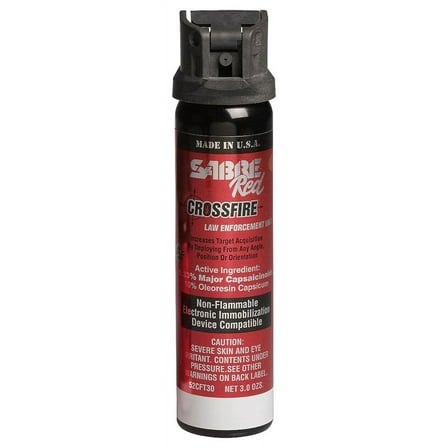 Sabre Red 52CFT30 Crossfire Stream MK-4 Pepper Spray, 1.33% MC, 3.0 Ounces