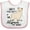 White and Pink, variant on Inktastic Gigi's You Say Alpaca My Bags Boys or Girls Baby Bib