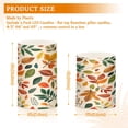 thumbnail image 6 of Yayeee Flameless Candles with Remote Flickering Battery Operated Multi Color Changing, Beige Retro Leaves, 6 of 7