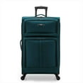 thumbnail image 6 of U.S. Traveler Anzio Softside Expandable Spinner Luggage, Teal, 30" Checked Large, 6 of 7