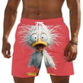 thumbnail image 5 of CHENge Men's Swim Trunks 9 Inch Breathable Floral Swim Trunks Quick Dry Beach Swimming Shorts with Pockets Upf 50+ Sun Protection Summer Swimwear, 5 of 5