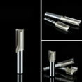 thumbnail image 3 of Router CNC Para Trabajar La Grabado De Bordes De Flautas Gemelas Brocas De Corte Fresa Herramientas De Mano DIY 6.35 * 9.52 * 63 mm shamjiam Cuchilla de corte para ranuradora, 3 of 8