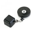 thumbnail image 4 of KAKOWELY Billiard chalk holder 2Pcs Retractable Snooker Clips Billiards Pool Cue Chalk Holder Black Number Eight Chalk Tip Holder for Snooker Billiard Accessories (Assorted Color)(Random Style), 4 of 4
