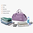 thumbnail image 3 of Bolsa De Ejercicios Oxford Fitness Bag Bolsas de gimnasio portátiles de gran capacidad para hombres y mujeres (púrpura) Ndcxsfigh Para Estrenar, 3 of 8