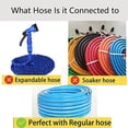 thumbnail image 4 of 8Pc Double Hose Connector for 1/2 Garden Hoses Repair Garden Hose Connector Yellow, 4 of 9