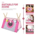 thumbnail image 3 of Decorative Hamster Hideout Guinea Pig Hut Small Rabbit House Indoor Pet Sleeping Hut, 3 of 10