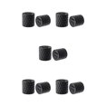 thumbnail image 1 of Greeniant 1 par de tapones para manillar, tapones para barras resistentes al desgaste, pieza de bicicleta para decoración, negro Negro 5piezas, 1 of 6