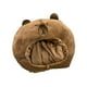 thumbnail image 4 of Gorro de felpa, tocado de Capybara, decoración de disfraz, cubierta para la cabeza, gorro de Capybara para recuerdo de invierno, Cosplay, clubes, 4 of 8