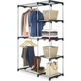 thumbnail image 1 of Whitmor 6779-3044 Double Rod Closet, Silver, 1 of 6