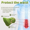 thumbnail image 6 of Varthem Lumbar Support Pillow Ergonomic Memory Foam Lumbar Pillow, Relieve Back Pain, Breathable & Detachable & Washable, Neo Cushion Lower Back Pillow for Office Chairs, Car Seats (Green), 6 of 6