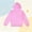 Pink, variant on NAISIBABY Girls Hoodies Size 8,Long Sleeve Solid Color Casual Soft Hooded Sweatshirts Pink