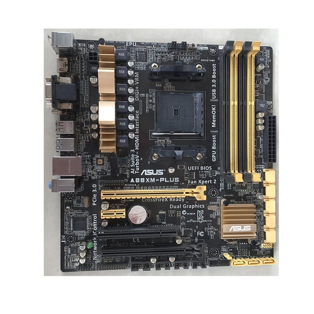 Placa base ASUS A88XM-PLUS Socket FM2/FM2+ AMD A88X DDR3