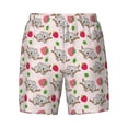 thumbnail image 4 of Lsque Mens Swim Trunks Cartoon Koala Bear Pattern - Bathing Suit Compression Liner - Beach Swim Shorts Swimwear - (S-3XL) - Stretch Quick Dry -Medium, 4 of 9