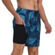 thumbnail image 2 of Fotbe Stingray Traje de Baño para Hombre – Shorts de Natación de Secado Rápido con Forro y Bolsillos-Large, 2 of 6
