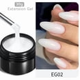 thumbnail image 4 of Gel d'Extension d'Ongles Gelée Rigide Pailleté Rose 30 ml - Blanc Laiteux Transparent, Trempage, Gel de Construction UV, 4 of 34
