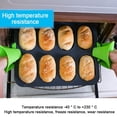 thumbnail image 4 of Mini bandeja para hornear baguette, bandeja perforada antiadherente, bandeja para tostar pan, molde para hornear pan, pan francés, palitos de pan y panecillos Xemadio 2033884-2, 4 of 9