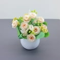 thumbnail image 1 of Flores artificiales decorativas, flores de simulación, flores secas, muebles de interior para el hogar, arreglos para la mesa del comedor, sala de estar, ramo de plástico, mueble de TV, plantas en mac, 1 of 6