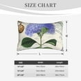 thumbnail image 6 of Balery Vintage Flower Bedding Queen Pillow Cases - Envelope Closure - Soft Brushed Microfiber Fabric - Shrinkage and Fade Resistant Pillow Cases-14"x20", 6 of 9