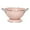 Small Pink, variant on Enamel Colander Strainer Bowl Plates, Vintage Self-draining Fruit Dishes Enamelware with Stainless Steel Handles for Fruits Home Kitchen Decoration Small Green