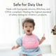 thumbnail image 5 of Babero Bella Tunno Little Sis, de silicona, impermeable, de 4 a 36 meses, 5 of 9