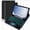 Minimalist Black Protective Case + Black Square Cap Touchscreen Backlit Keyboard, variant on Magnetic Keyboard Case for 11 Inch Tablet, Detachable Backlit Wireless Keyboard with Pen Slot, Shockproof Silicone Protective Cover, Universal Tablet Accessories