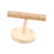 thumbnail image 4 of Percha para pájaros de mesa, jaula de madera para pájaros, percha para gimnasio, soporte portátil para juegos de pájaros, 4 of 9