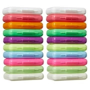 24 Pack Colorful Orthodontic Wax Dental Care Wax for Braces Wearer