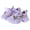 Purple, variant on Dakaela 6M-6Y Girls Light Up Sneakers Sparkly Rhinestone Bow Thick Cushioned Sole Running Shoes for Toddler Little Kids