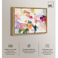 thumbnail image 3 of Bold Brushstroke II Canvas Colorful Abstracts by Art Remedy, Gold Frame, 45 x 36, 3 of 7